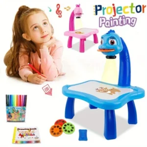 Kids Drawing Projector Table – Educational Art Toy with Light Projection