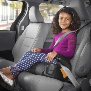 Backless Booster Car Seat for Kids – Safe, Comfortable Travel Companion for Ages 4+