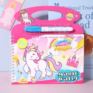 Magical Water Painting Book for Toddlers – Reusable Coloring Notebook for Learning & Fun