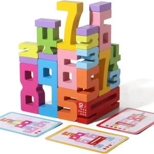 20PCS Digital Number Building Blocks